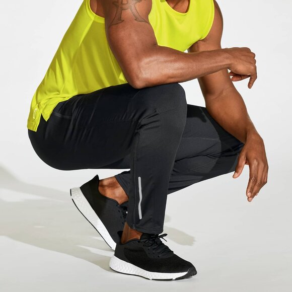 (NEW) Jockey Men's Active Pants Jogger Charcoal, Size M - Picture 8 of 9